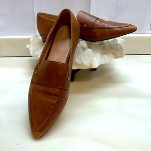 27 Edit flats, EUC, leather
